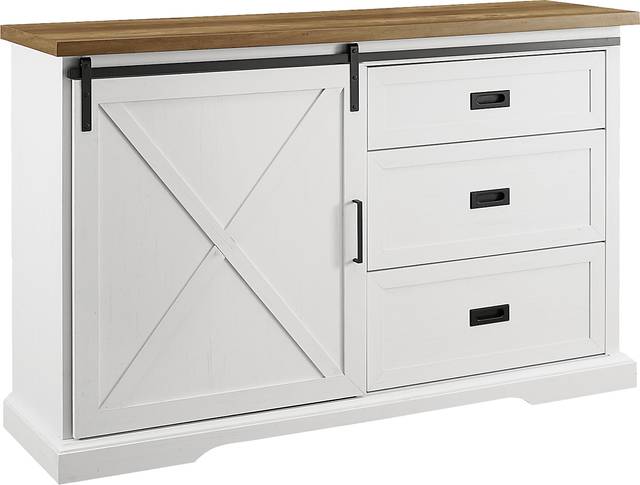 Verdene White Sideboard - Thumbnail - Image 1