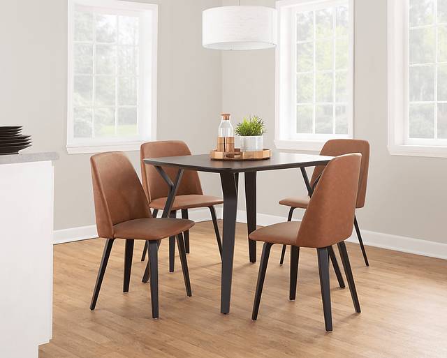 Vergie Camel Dining Chair, Set of 2 - Thumbnail - Image 3