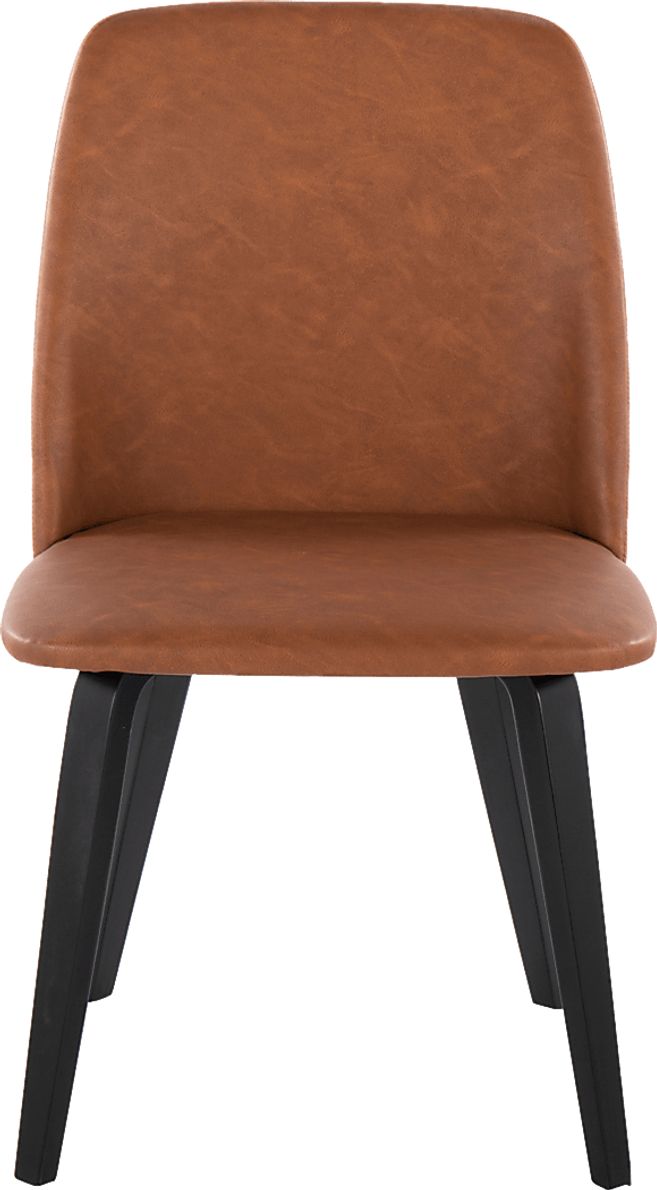 Vergie Camel Dining Chair, Set of 2