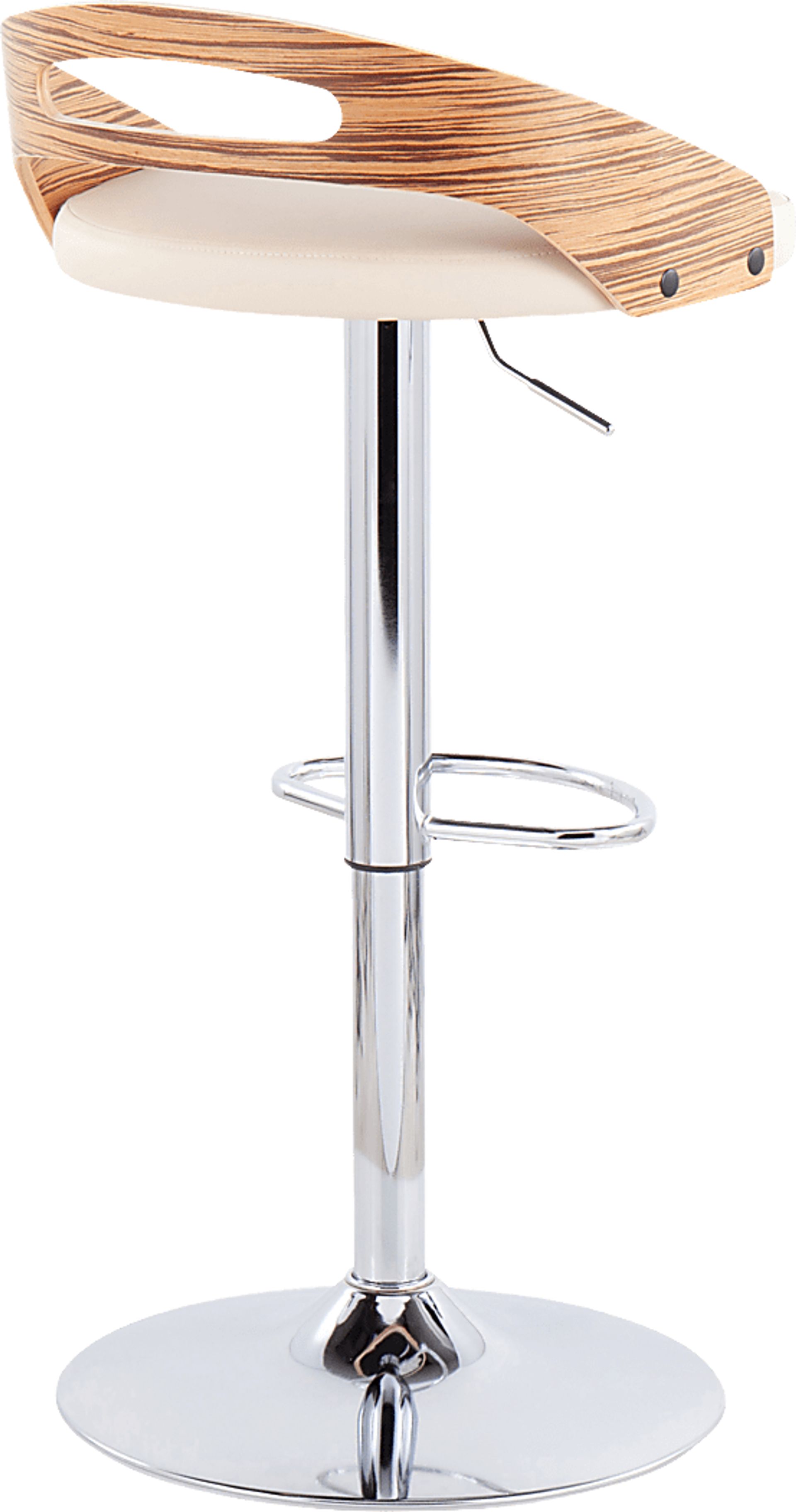 Verhaven III Cream Adjustable Barstool, Set of 3 - Image 7