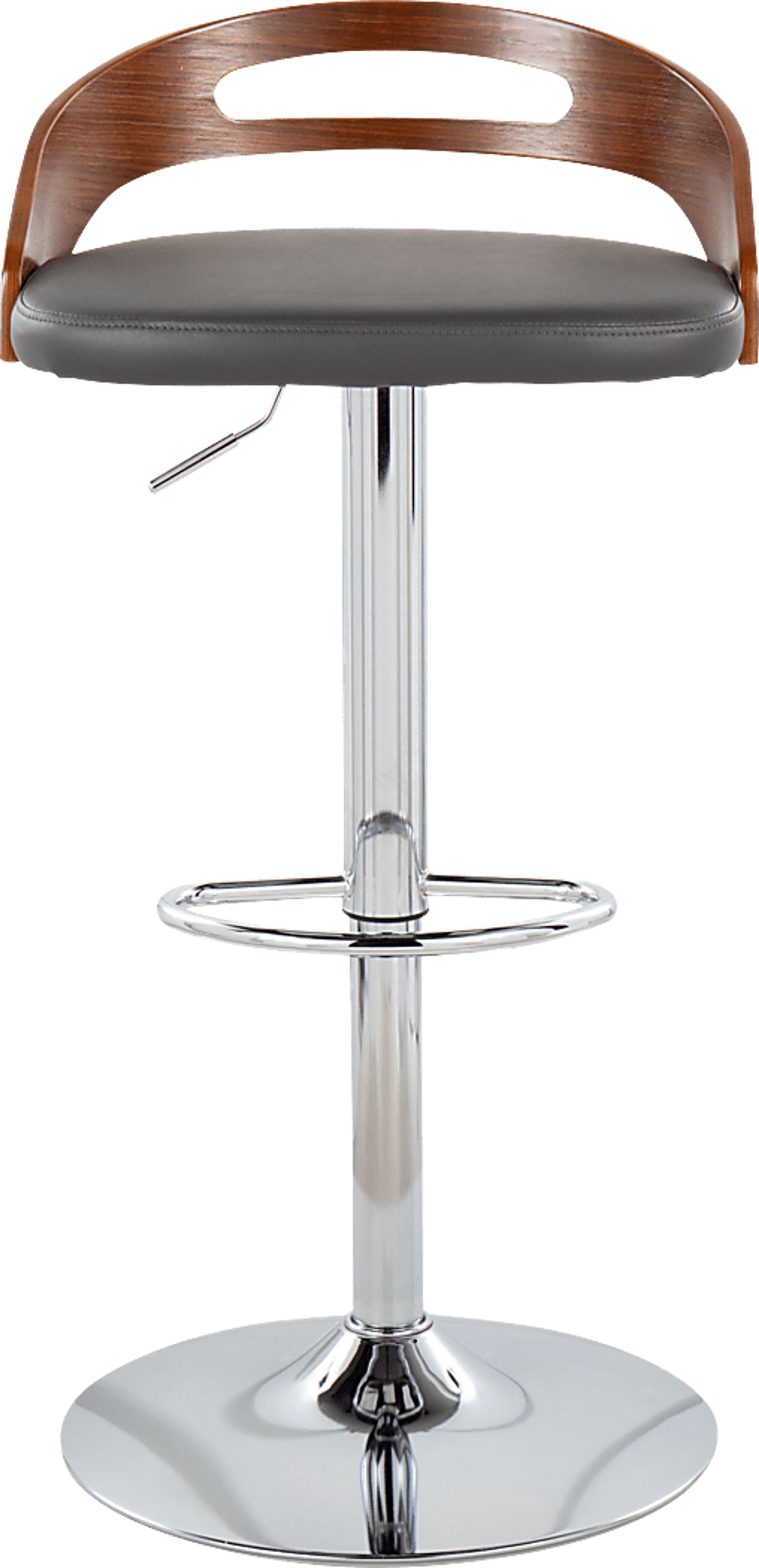 Verhaven V Gray Adjustable Barstool, Set of 3 - Image 11