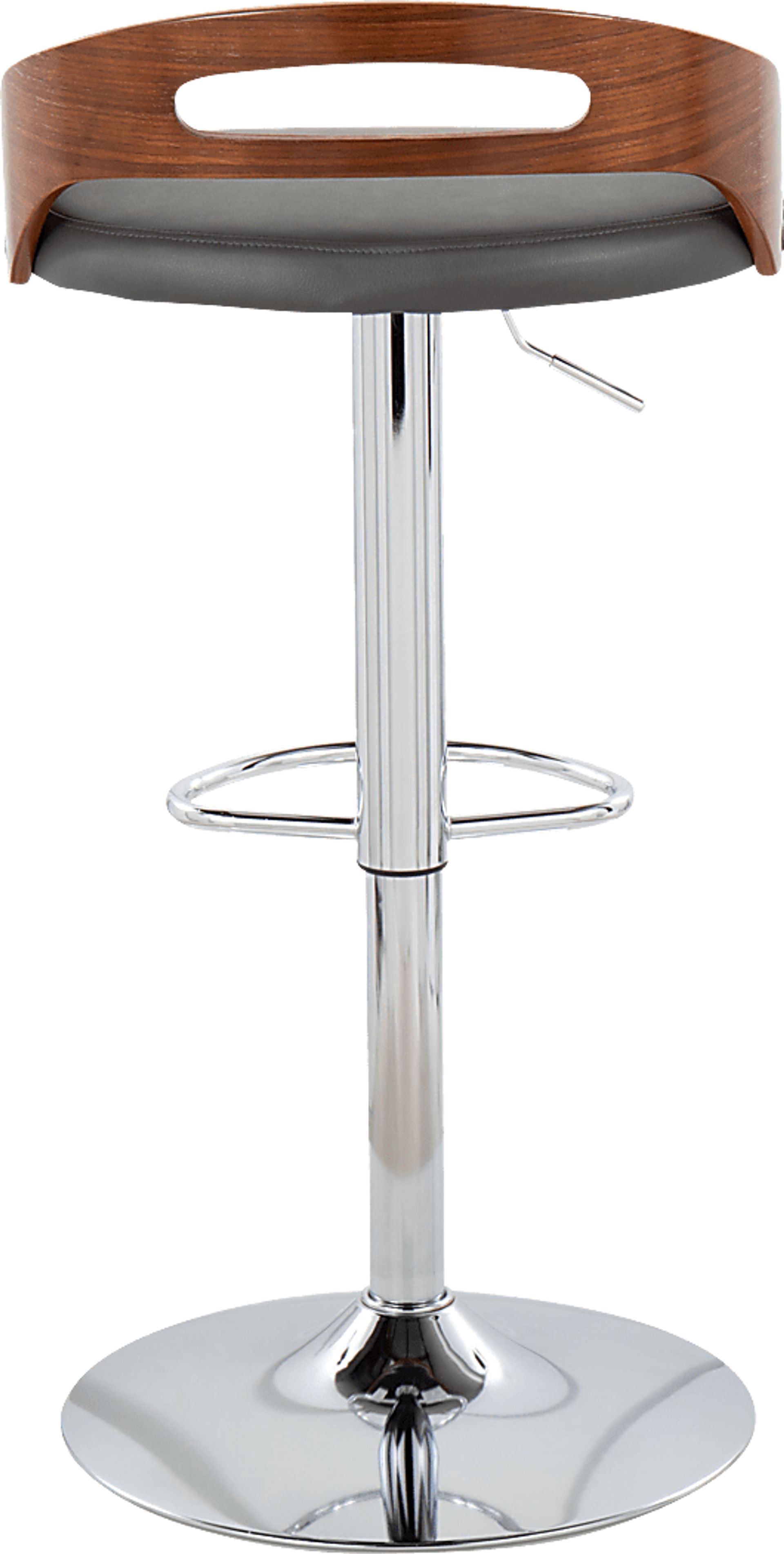 Verhaven V Gray Adjustable Barstool, Set of 3 - Image 10