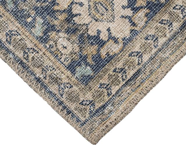 Veris Aqua 5 x 7'6 Machine Washable Rug - Thumbnail - Image 6