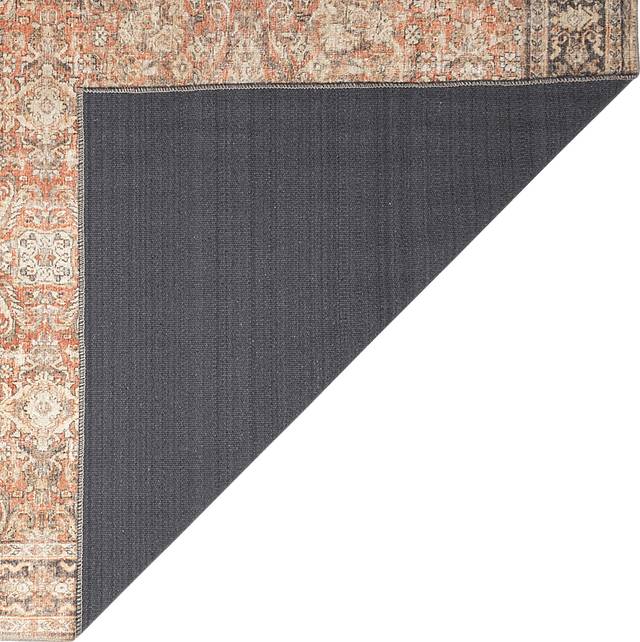 Veris Blush 5 x 7'6 Machine Washable Rug - Thumbnail - Image 5