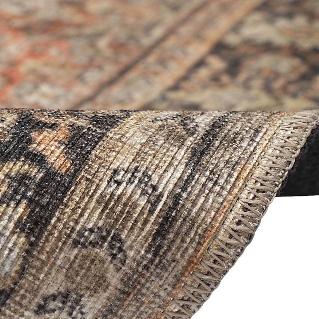 Veris Blush 5 x 7'6 Machine Washable Rug - Thumbnail - Image 8