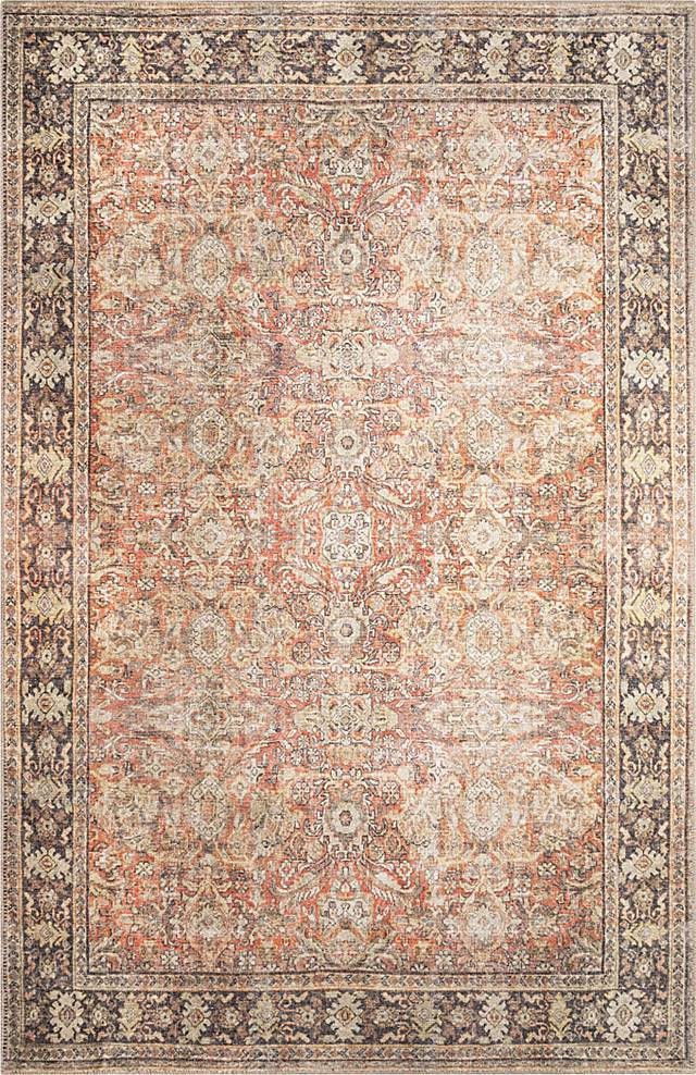 Veris Blush 5 x 7'6 Machine Washable Rug - Thumbnail - Image 1