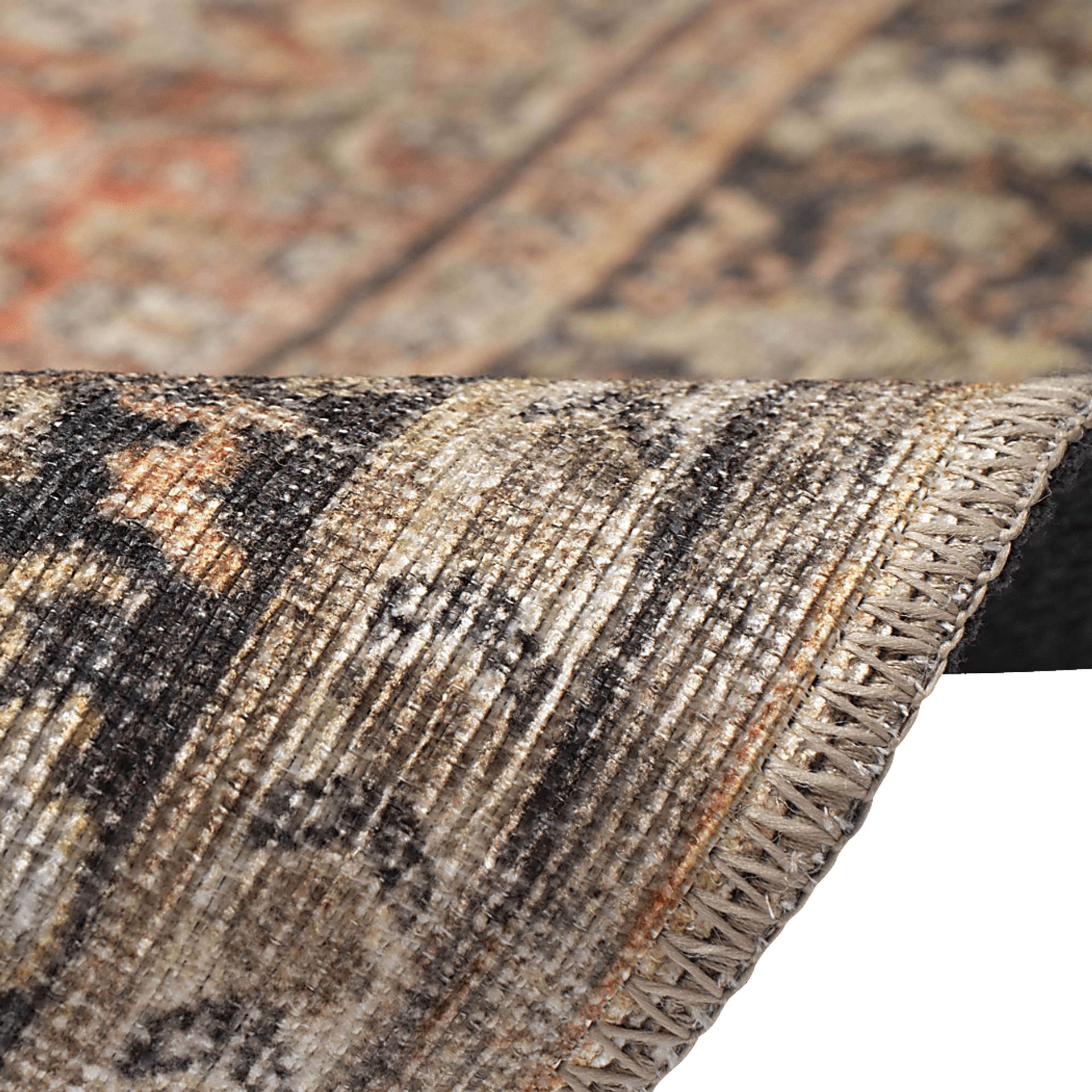 Veris Blush 7'6 x 9'6 Machine Washable Rug - Image 8