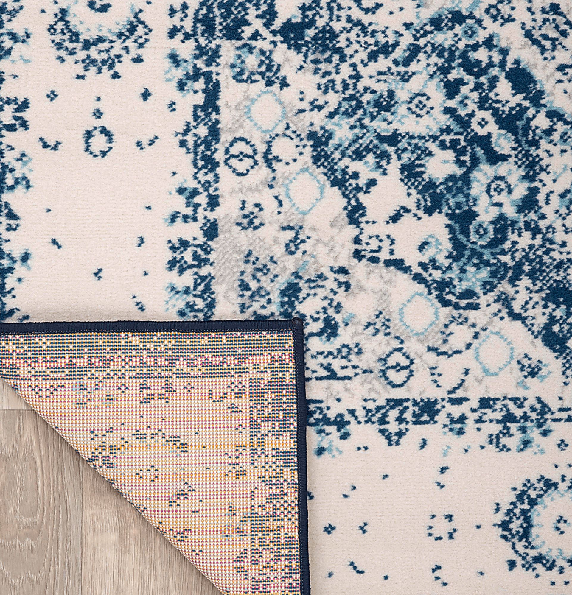 Verlee Blue 2' x 7' Runner Rug - Image 2