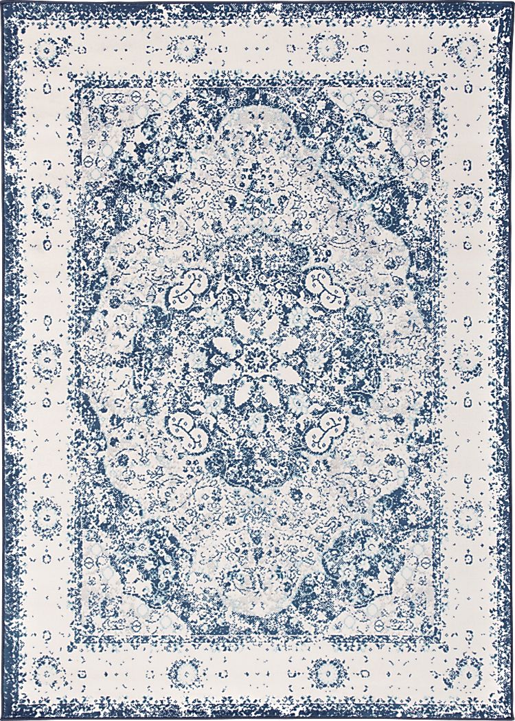 Verlee Blue 5' x 7' Rug