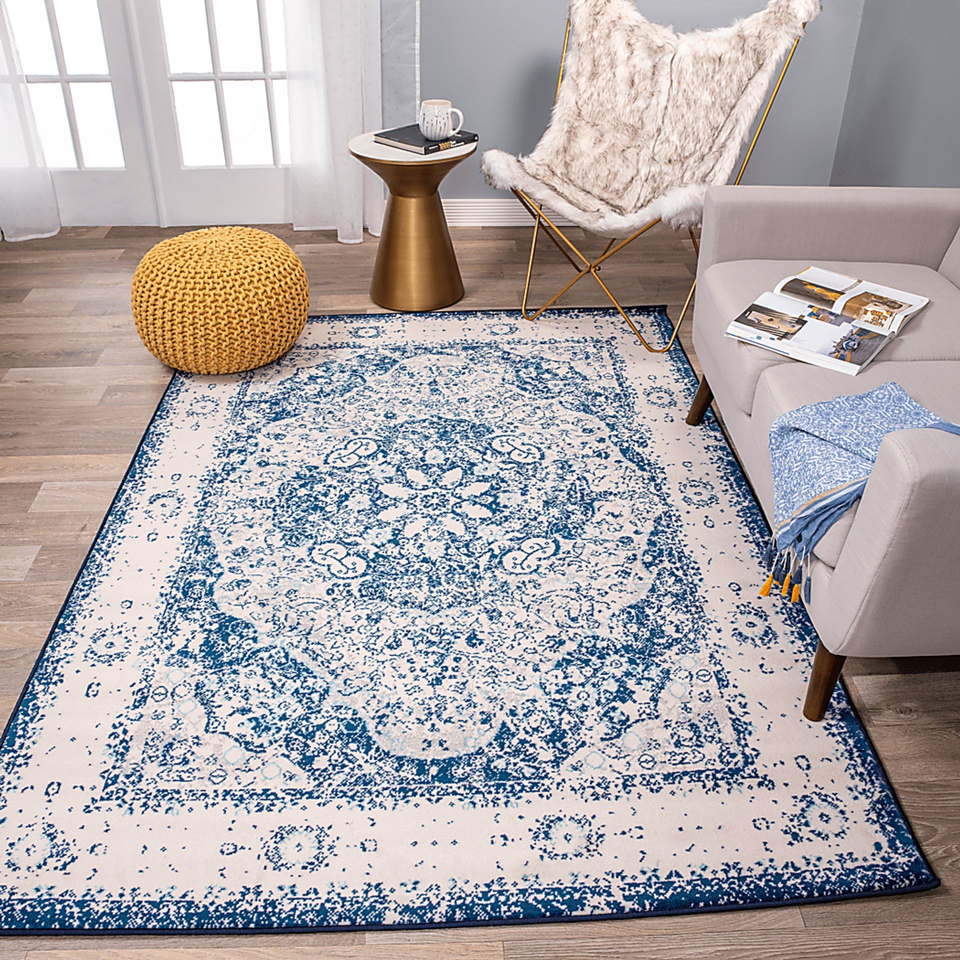 Verlee Blue 8' x 10' Rug - Image 4