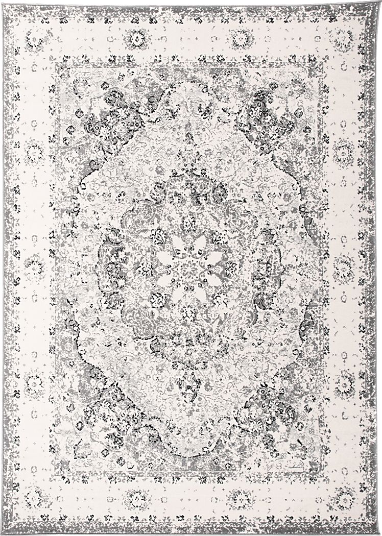 Verlee Gray 3' x 5' Rug
