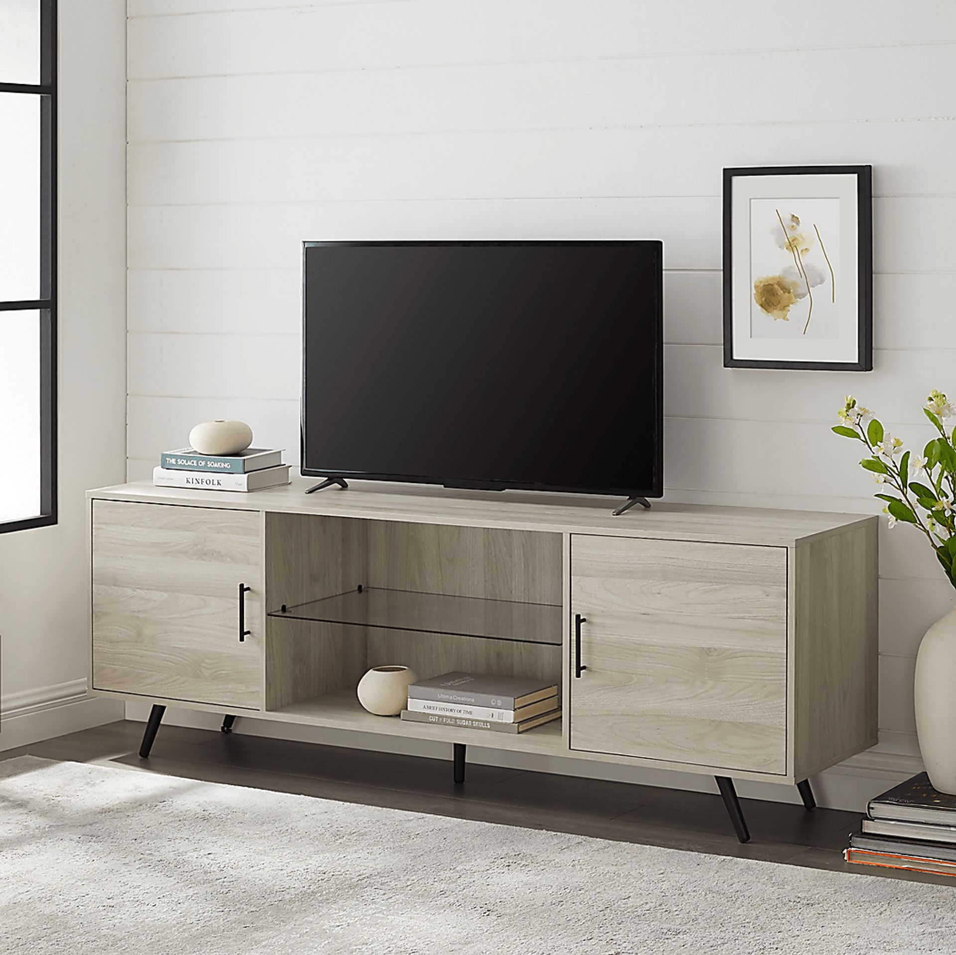 Verlie Brown 70 in. Console - Image 7
