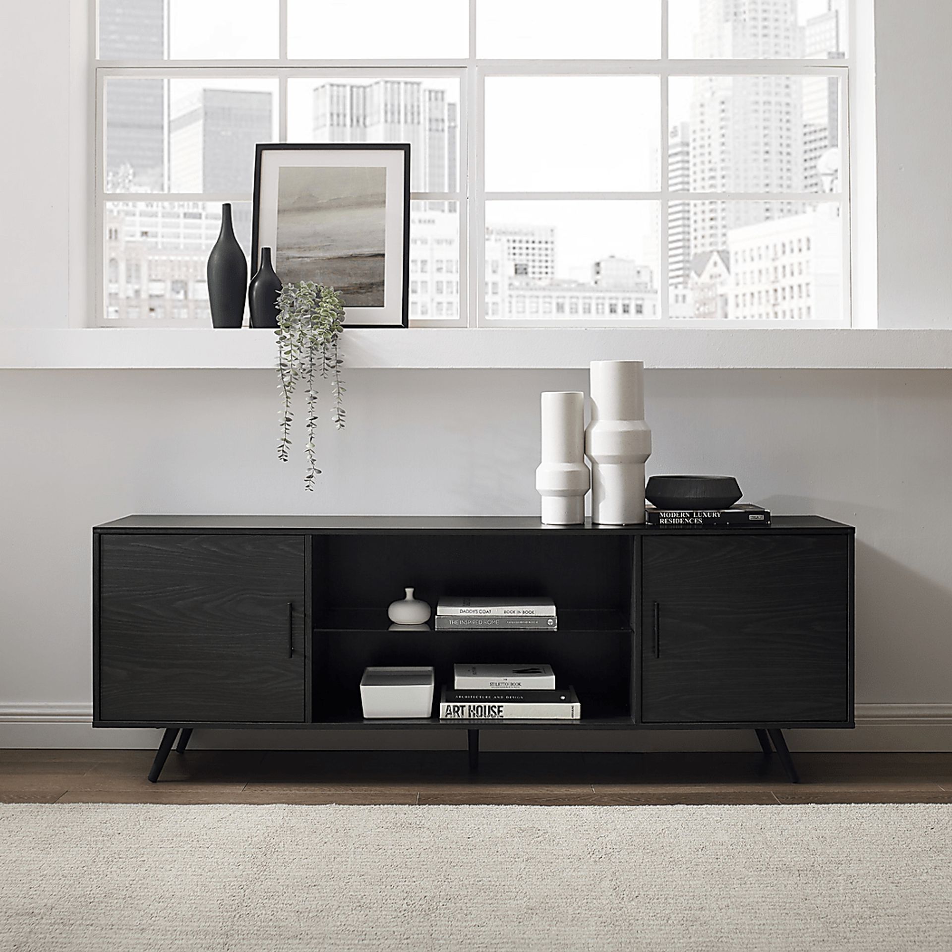 Verlie Gray 70 in. Console - Image 7