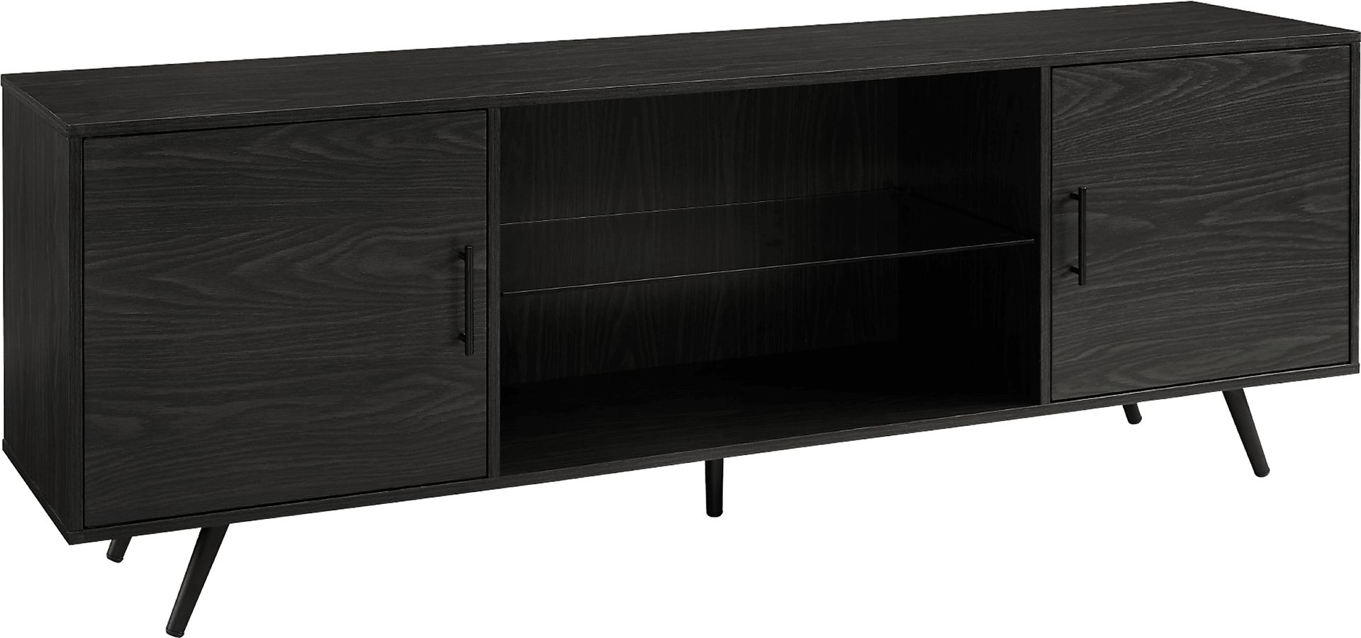 Verlie Gray 70 in. Console - Image 1