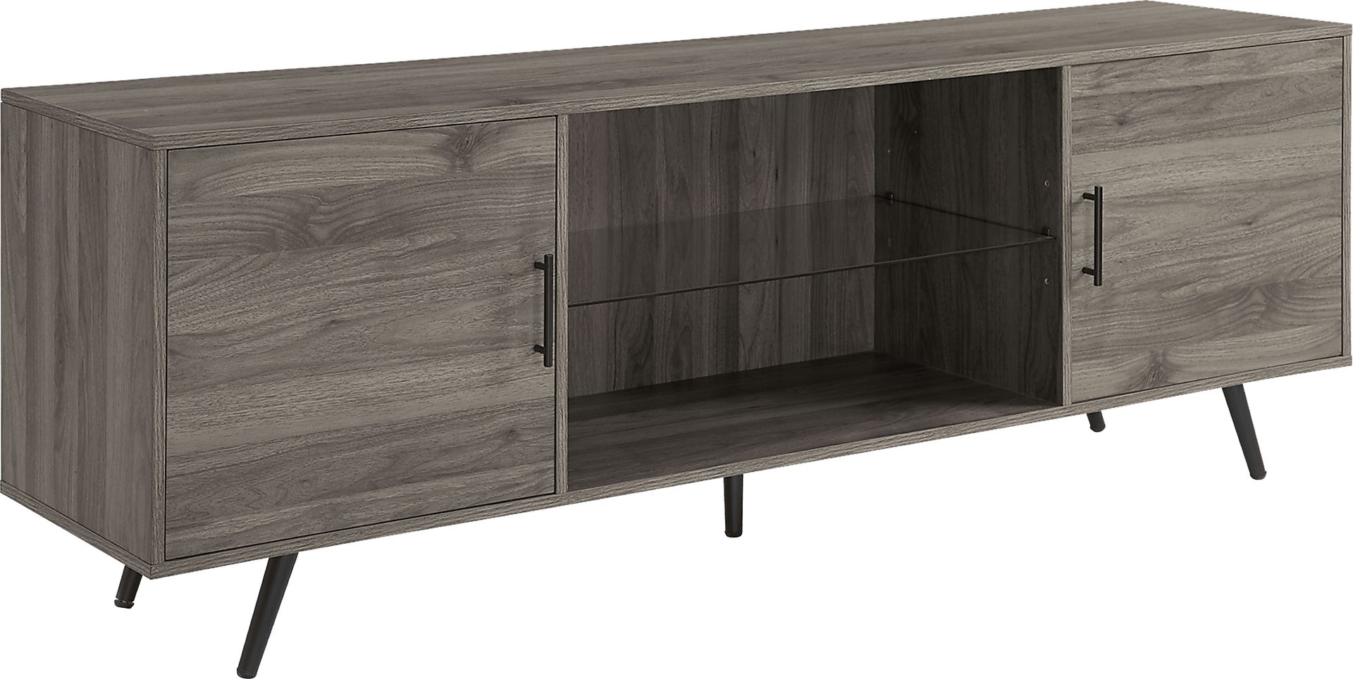 Verlie Gray 70 in. Console - Image 1
