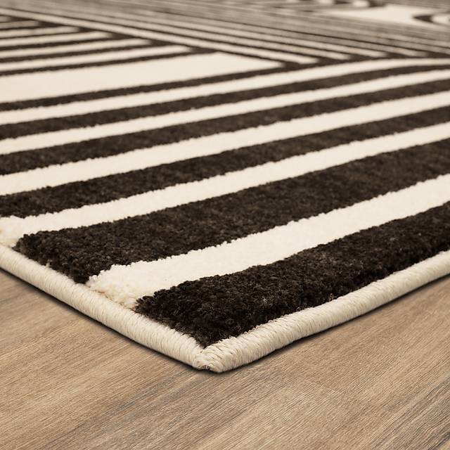 Verlow Charcoal 5'3 x 7'10 Rug - Thumbnail - Image 4
