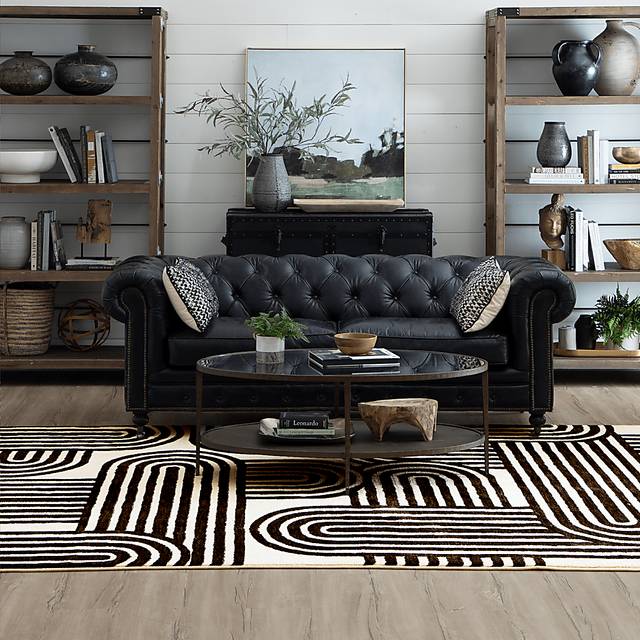 Verlow Charcoal 8' x 11' Rug - Thumbnail - Image 2
