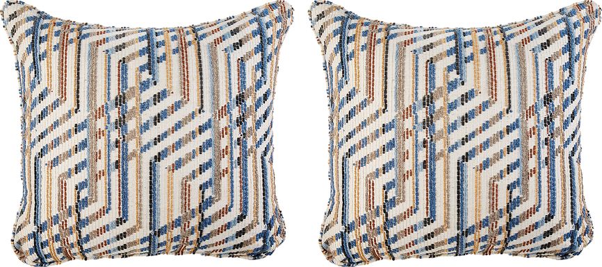 Tessell Indigo Accent Pillows (Set of 2)