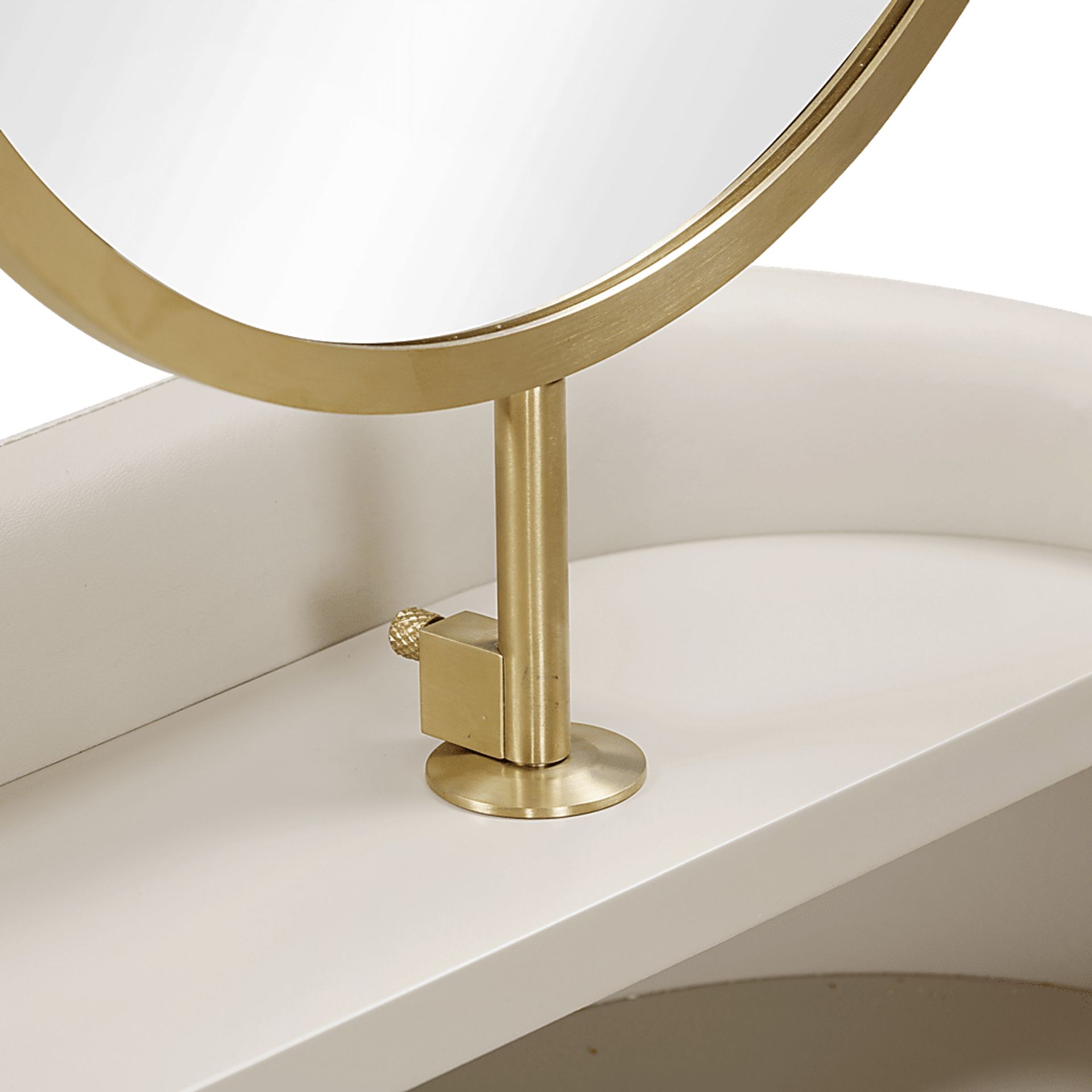 Vermilyea Taupe Vanity - Image 7