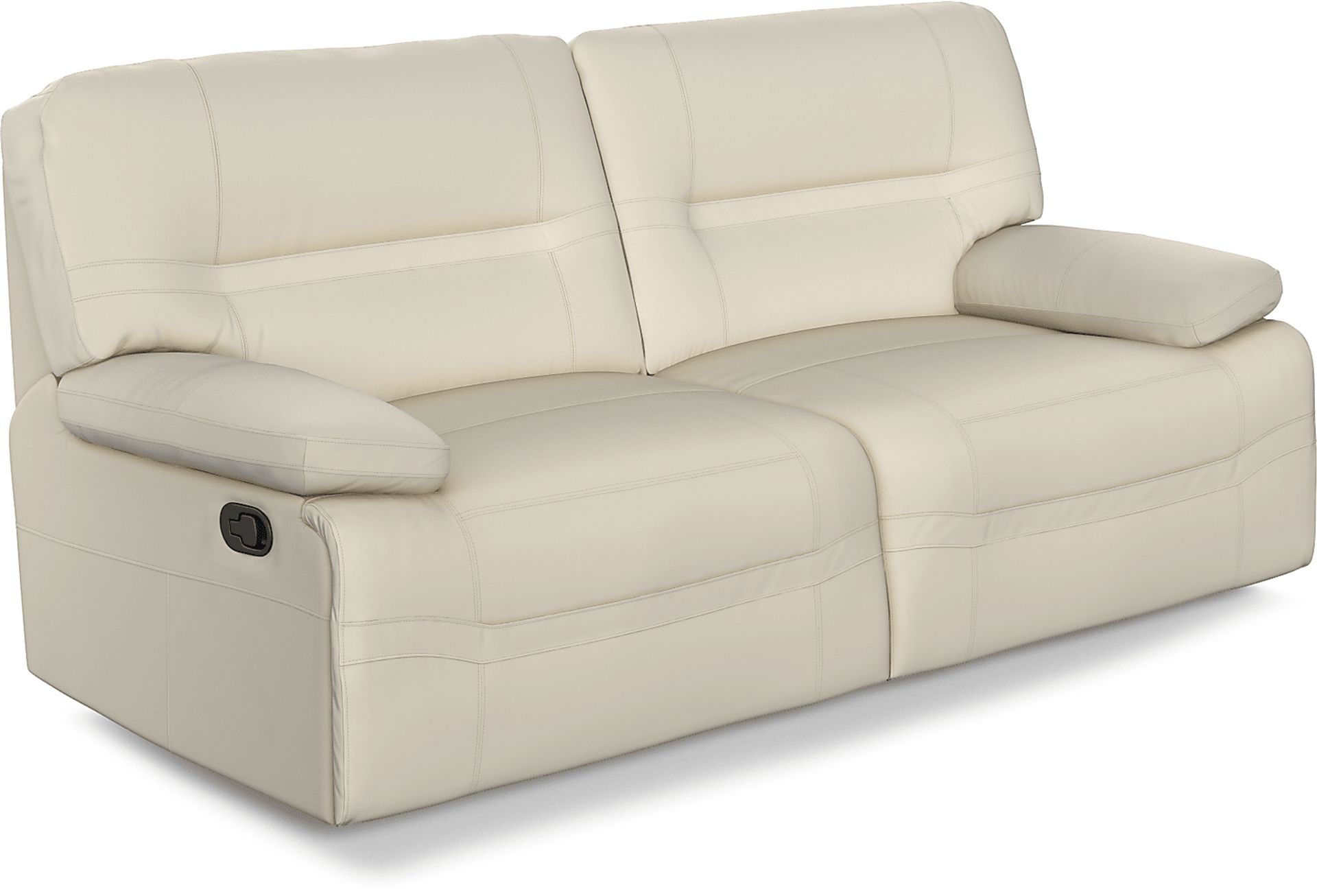Vernazza Beige Leather Power Reclining Sofa - Image 2