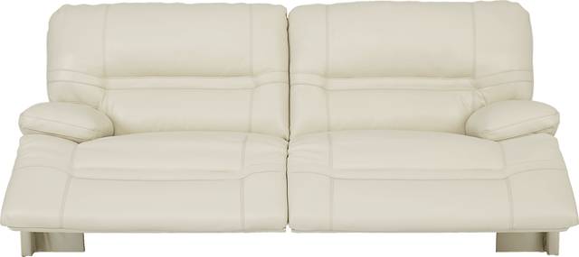 Vernazza Beige Leather 3 Pc Living Room with Reclining Sofa - Thumbnail - Image 3
