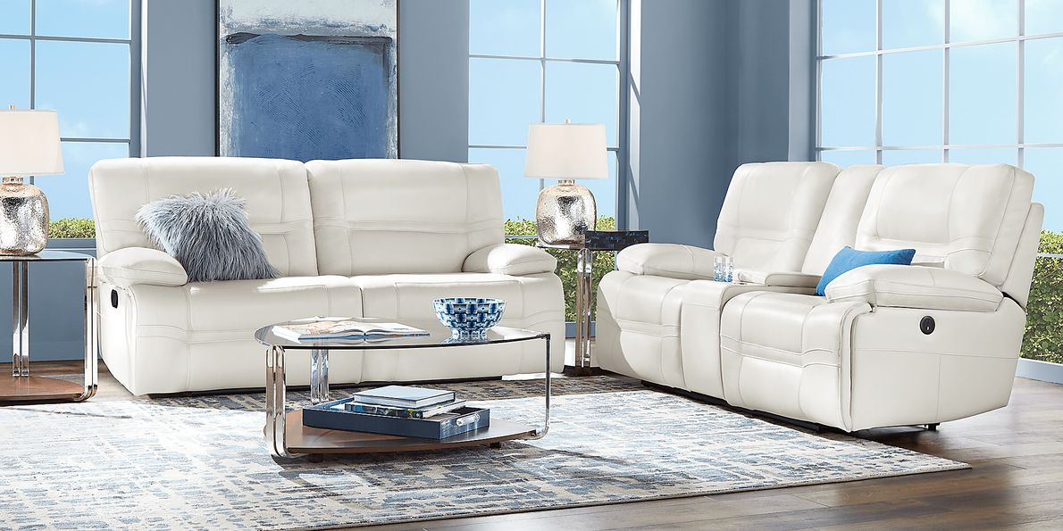 Vernazza Lane 5 Pc Leather Power Reclining Living Room Set