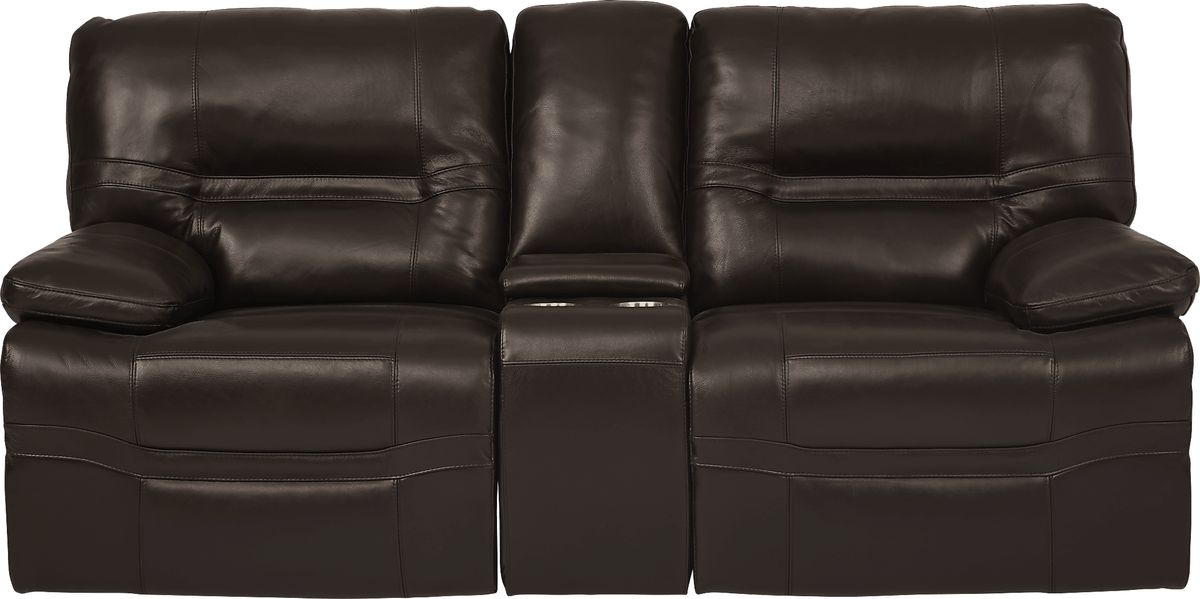 Lane reclining deals loveseat with console