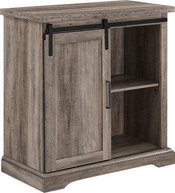 Verndale Gray Accent Cabinet