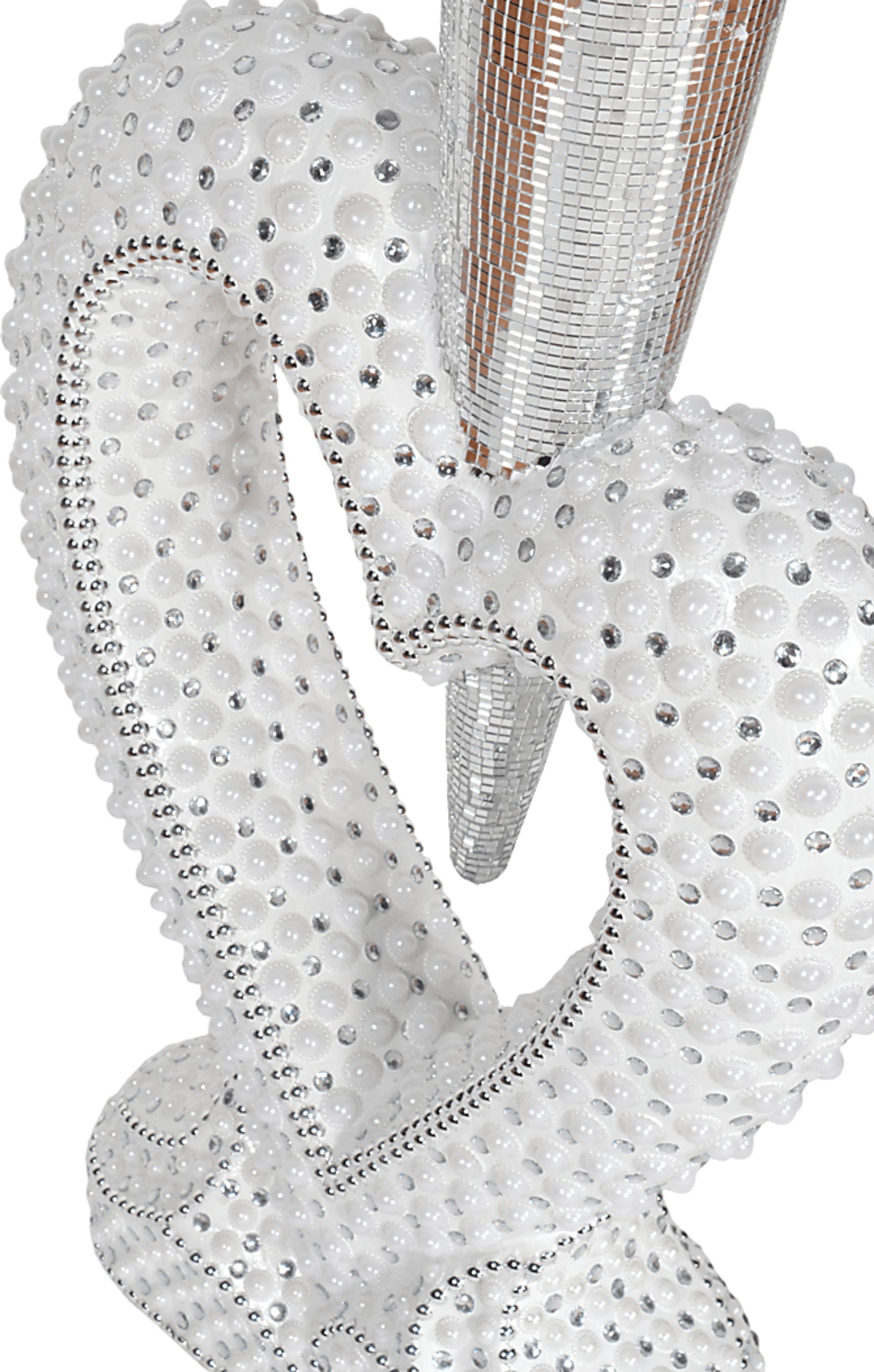 Vernessa White Vase - Image 3