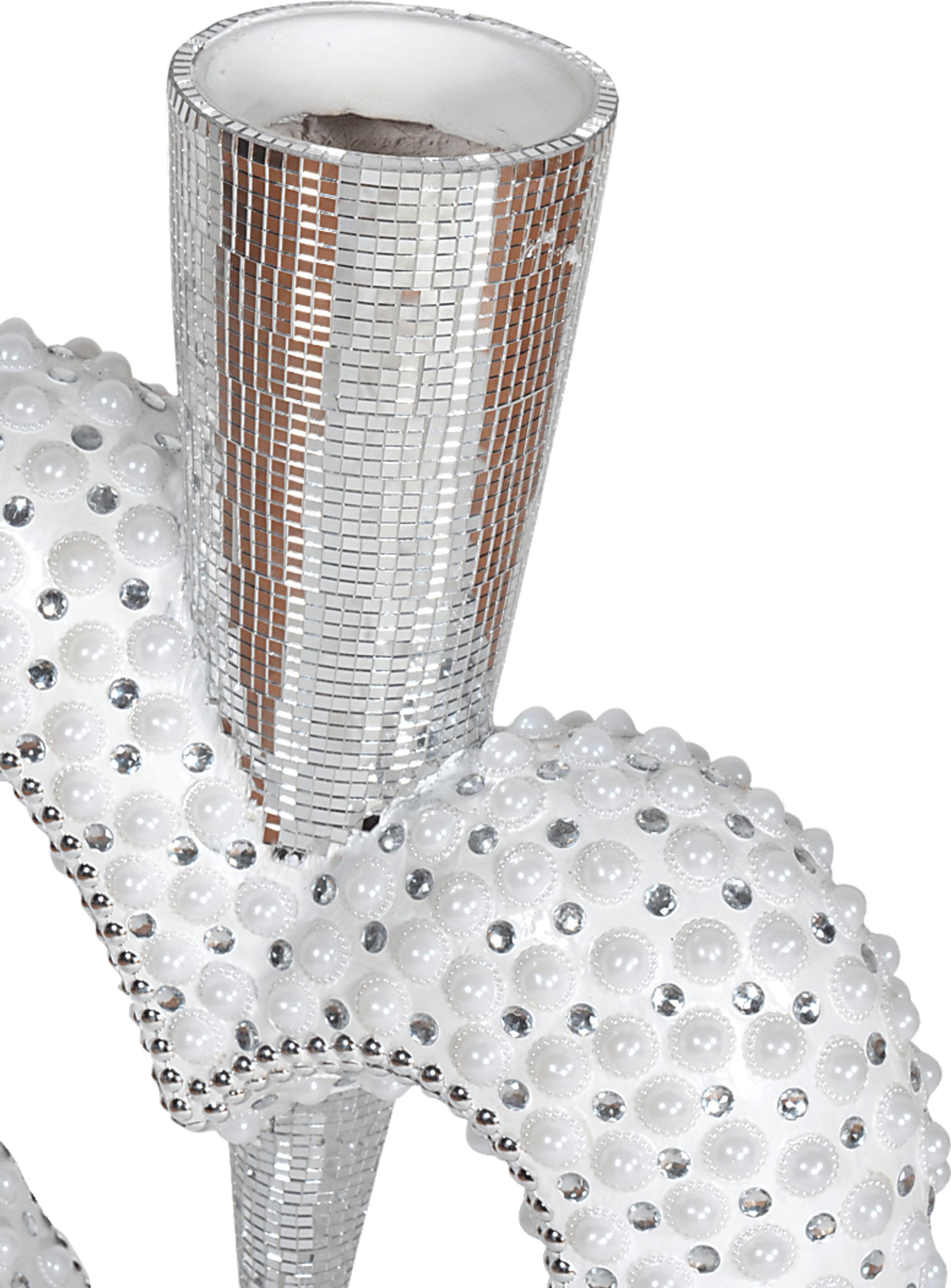 Vernessa White Vase - Image 4