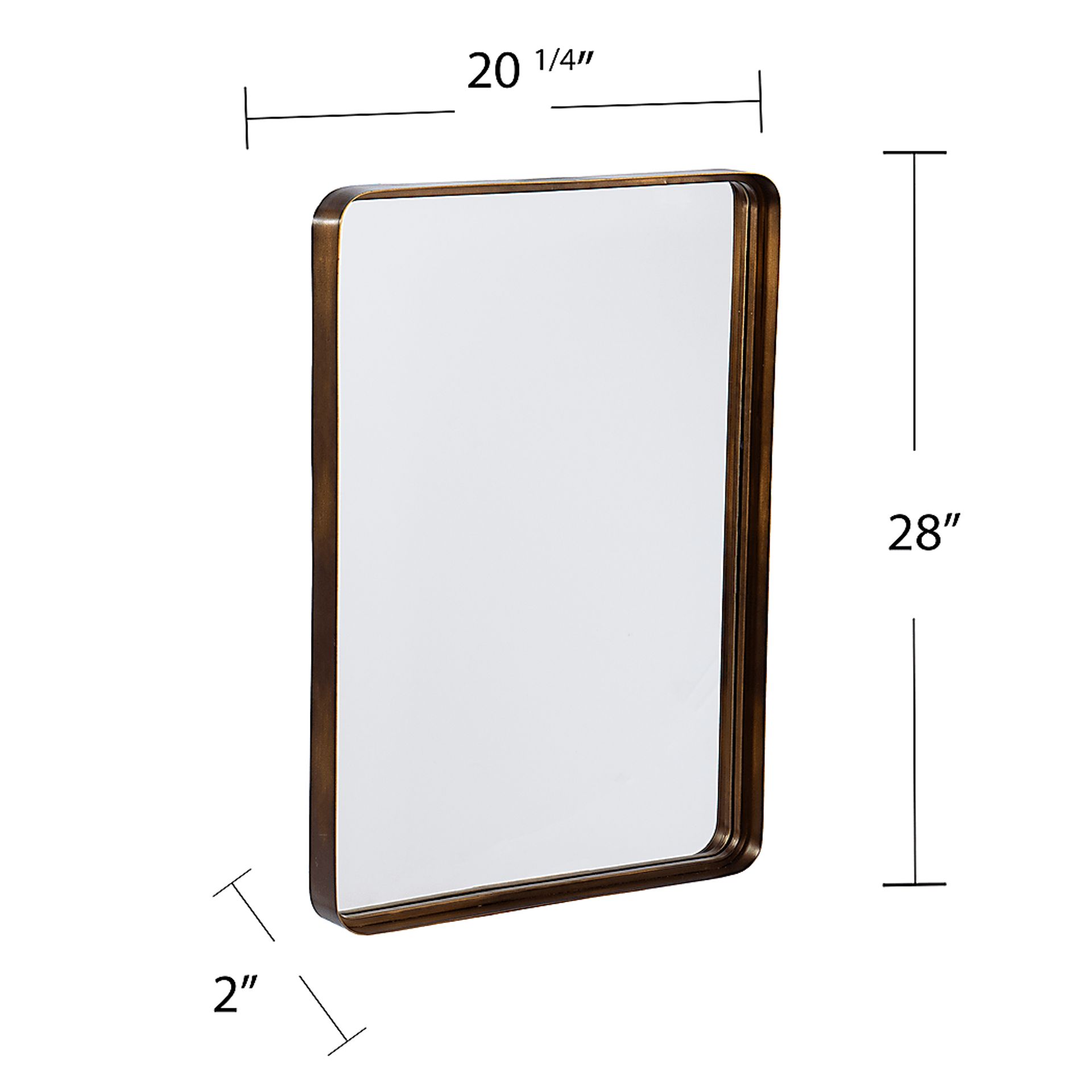 Vernetta Gold Wall Mirror - Image 7