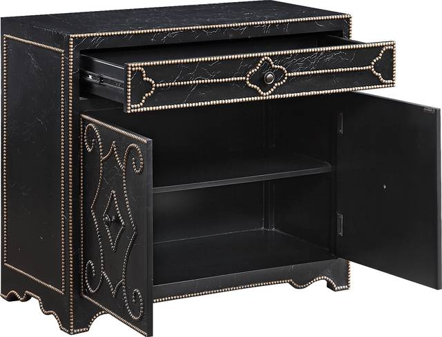 Vernwood Black Accent Cabinet - Thumbnail - Image 3