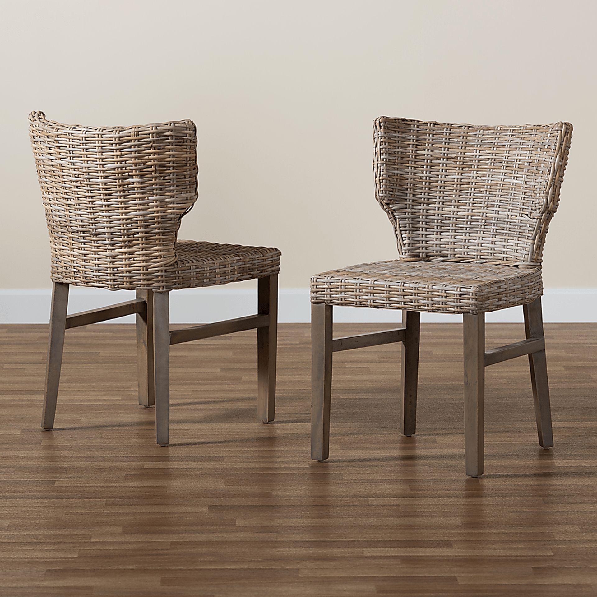 Veronas Brown Side Chair Set of 2 - Image 2