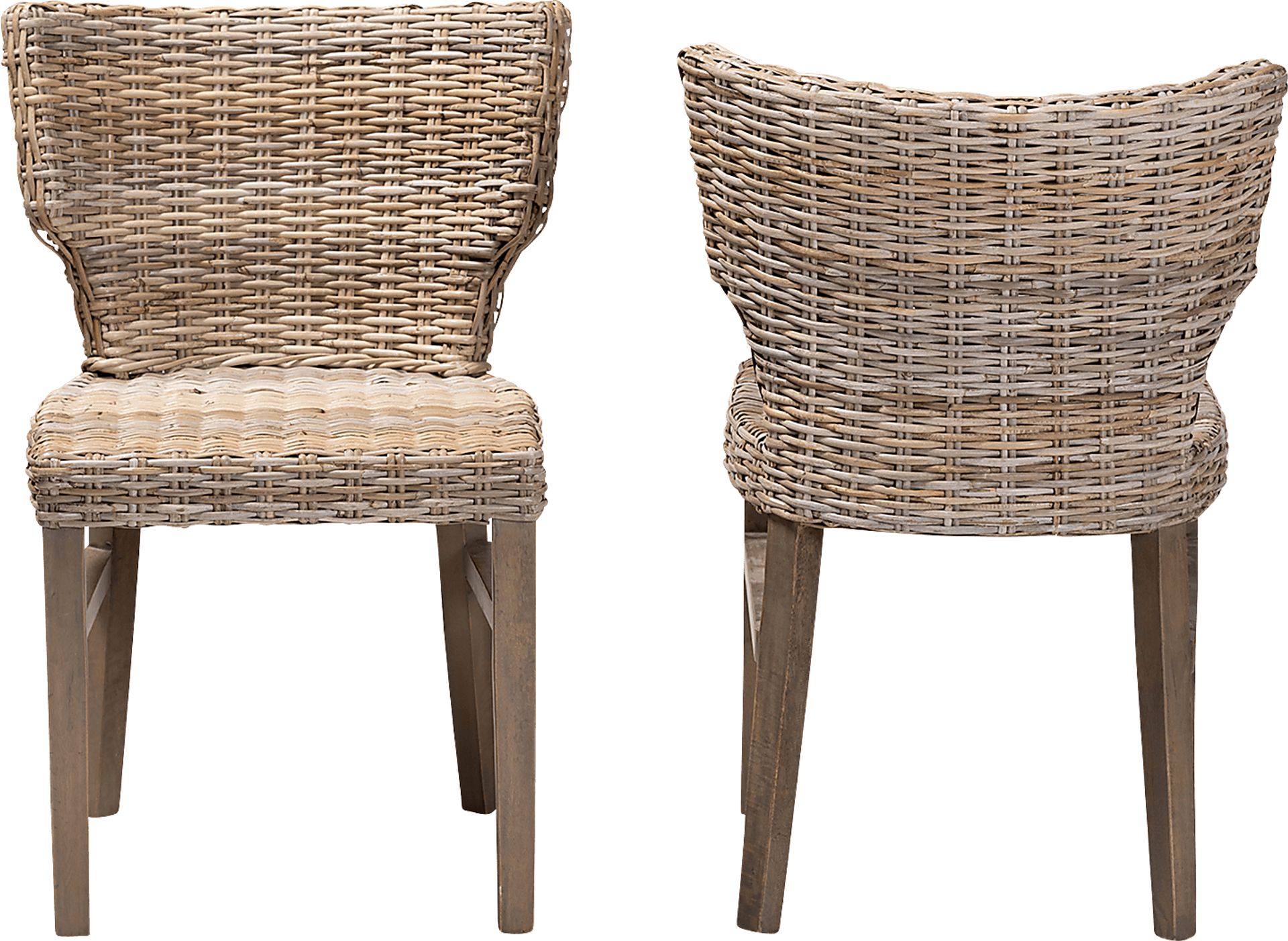 Veronas Brown Side Chair Set of 2 - Image 3