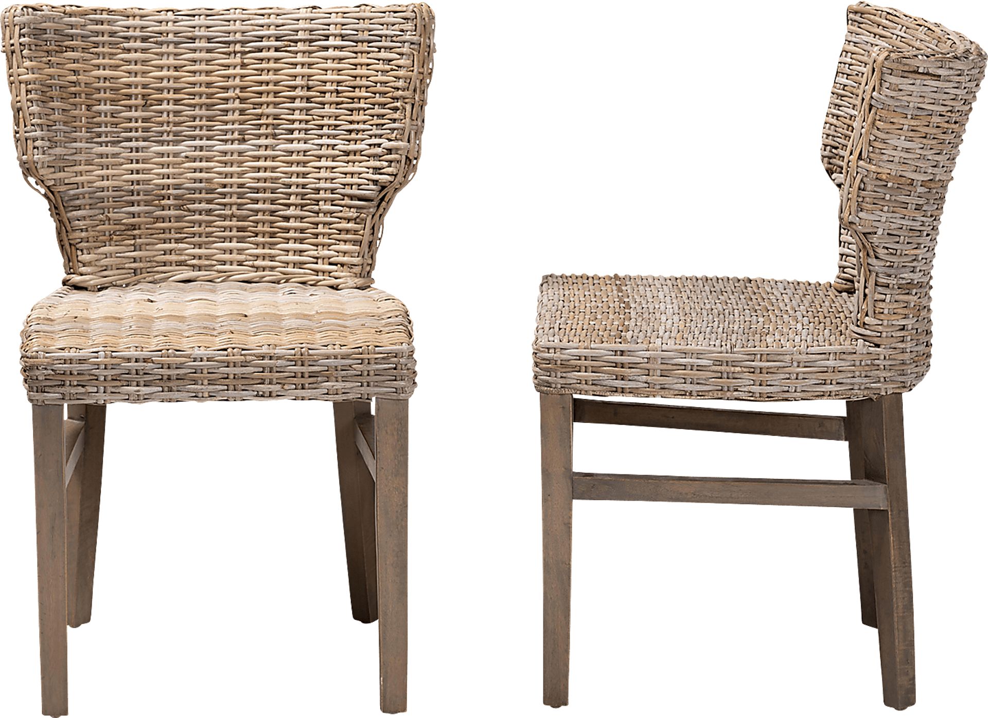 Veronas Brown Side Chair Set of 2 - Image 4