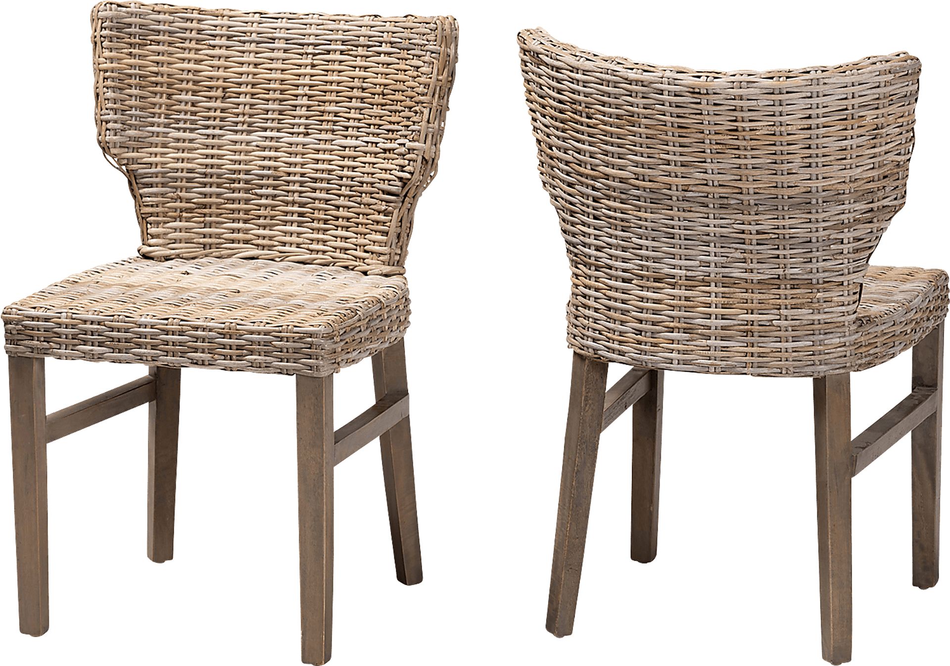 Veronas Brown Side Chair Set of 2 - Image 1