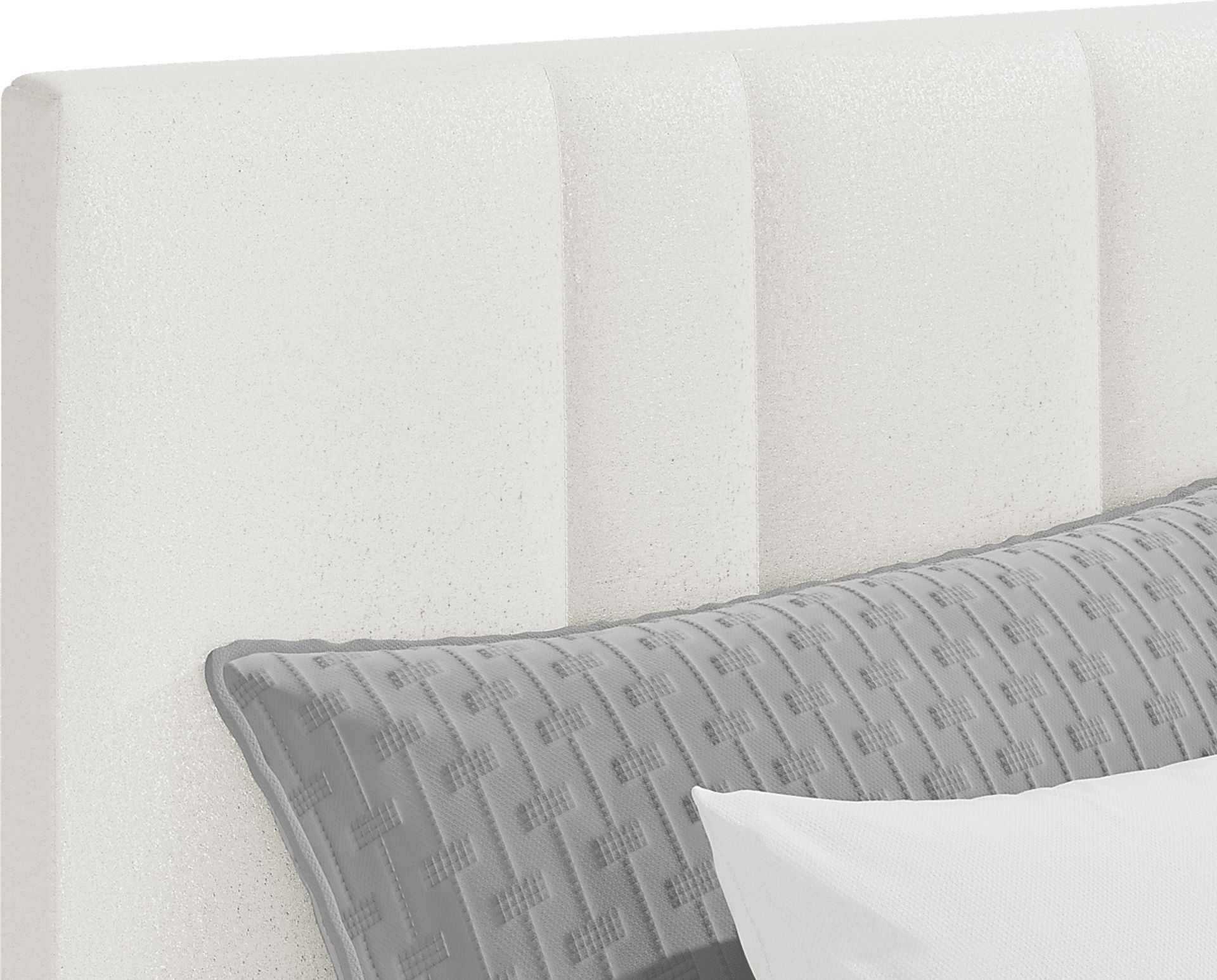 Veronica Champagne 3 Pc Queen Upholstered Bed - Image 3