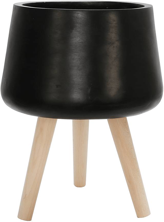 Verrdure Black Planter, Set of 2 - Thumbnail - Image 4