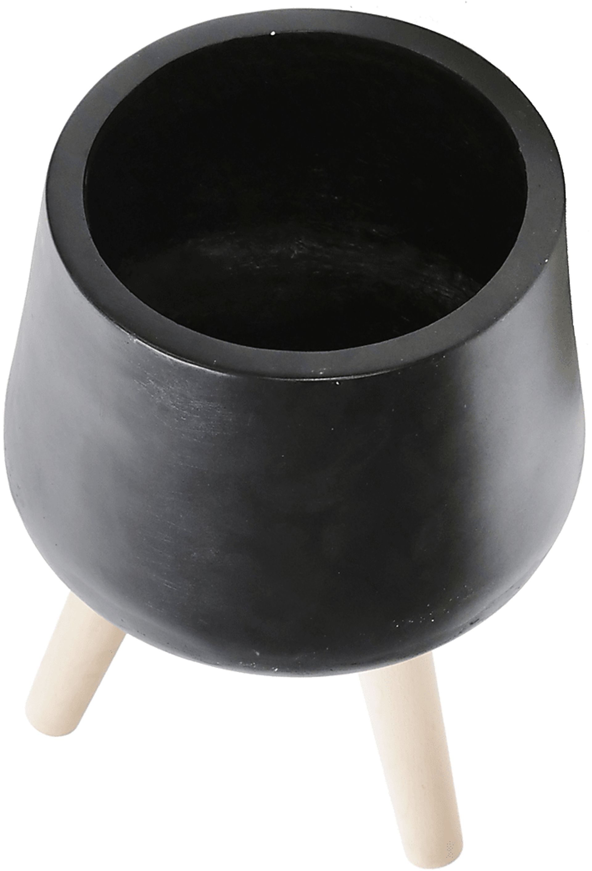 Verrdure Black Planter, Set of 2 - Image 6