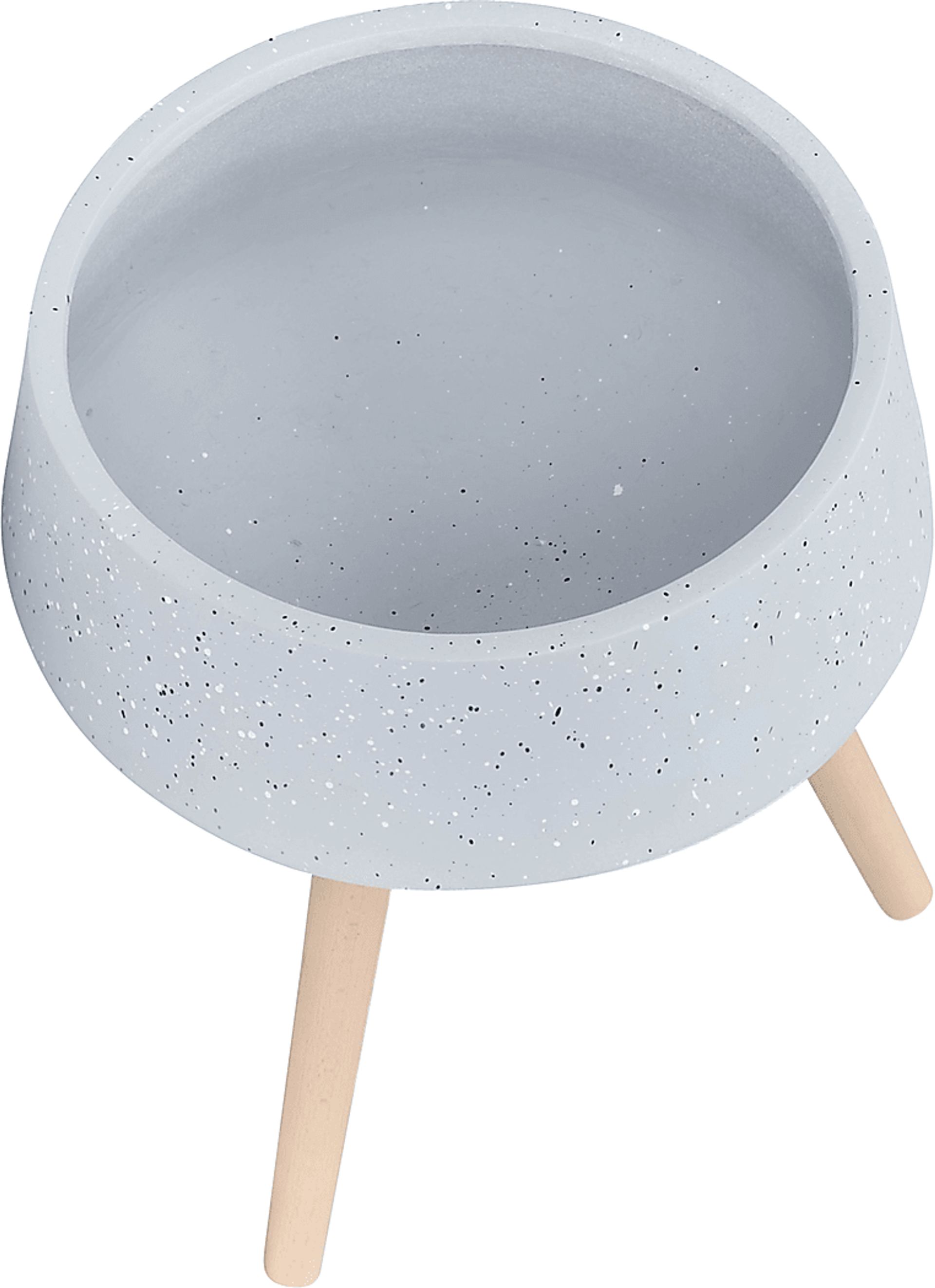 Verrdure Gray Planter, Set of 2 - Image 5