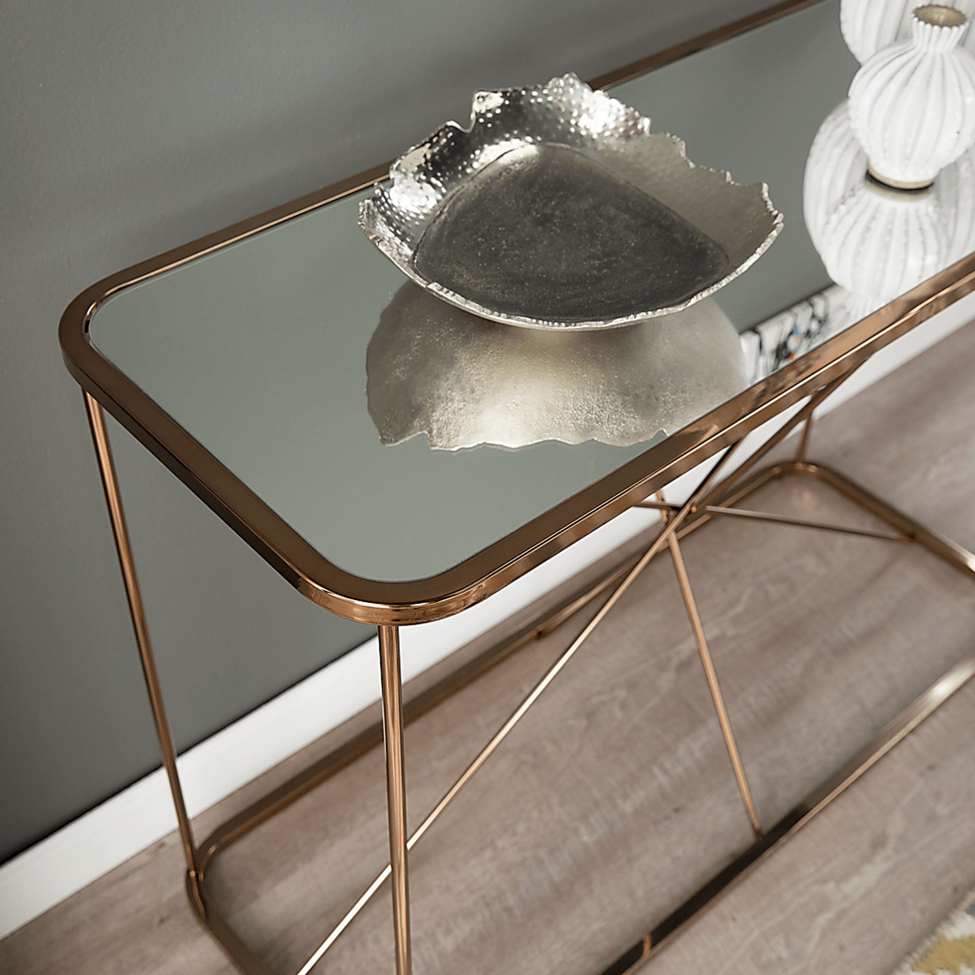 Verret Champagne Console Table - Image 3