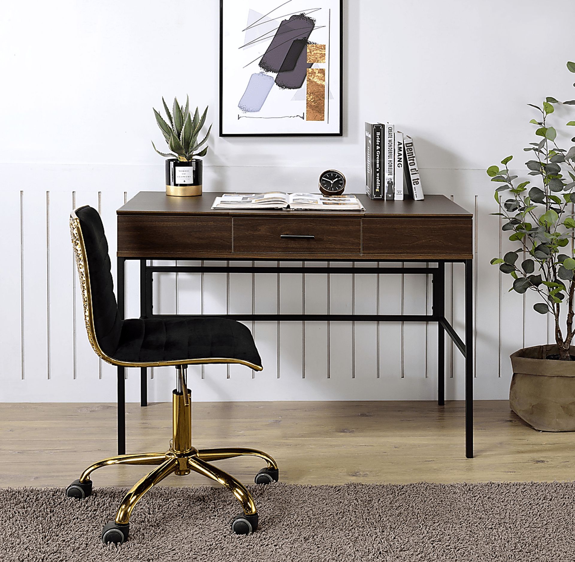 Versany Brown Desk - Image 6