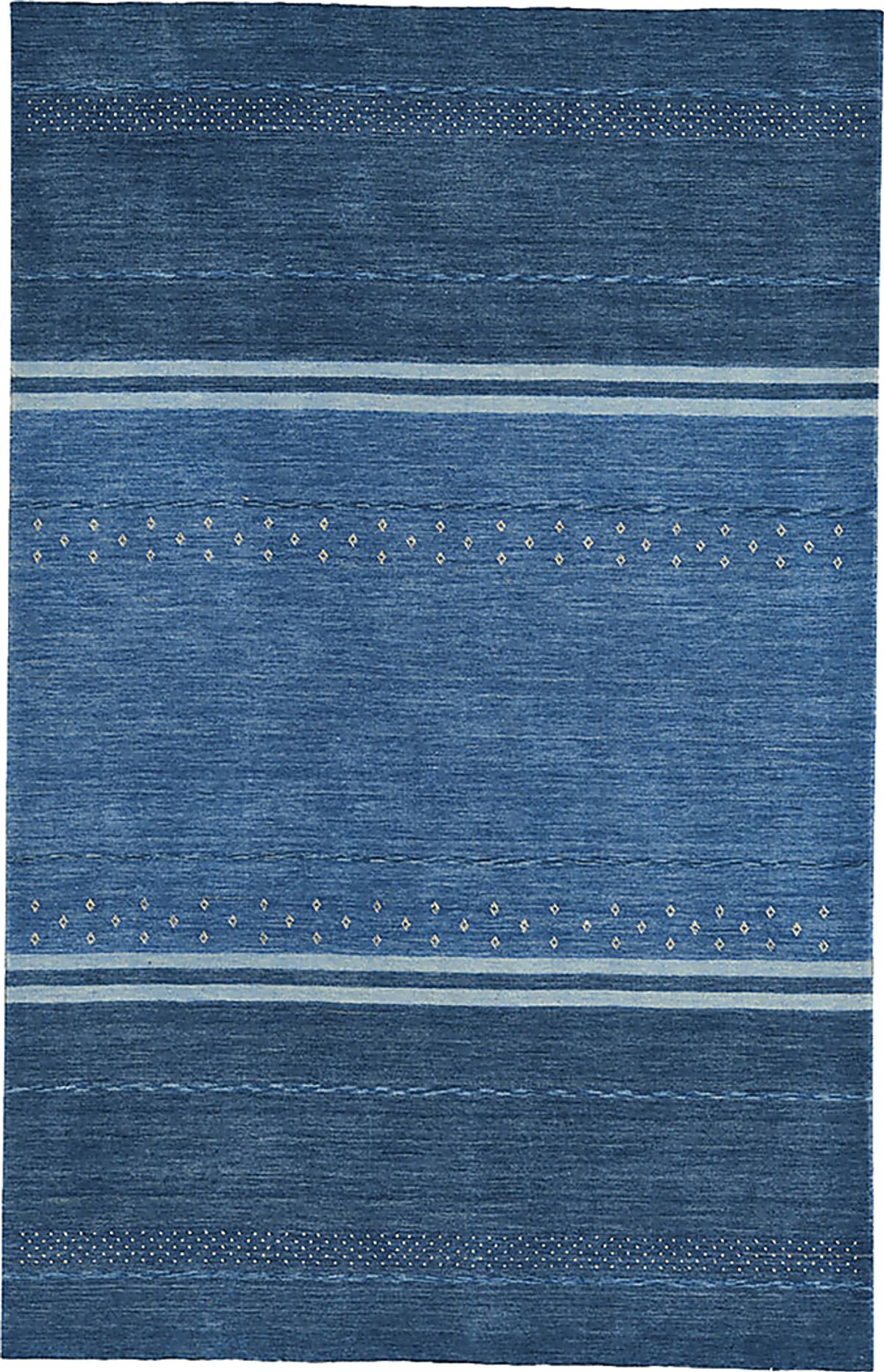 Verwich Cobalt Blue Rugs Rooms to Go