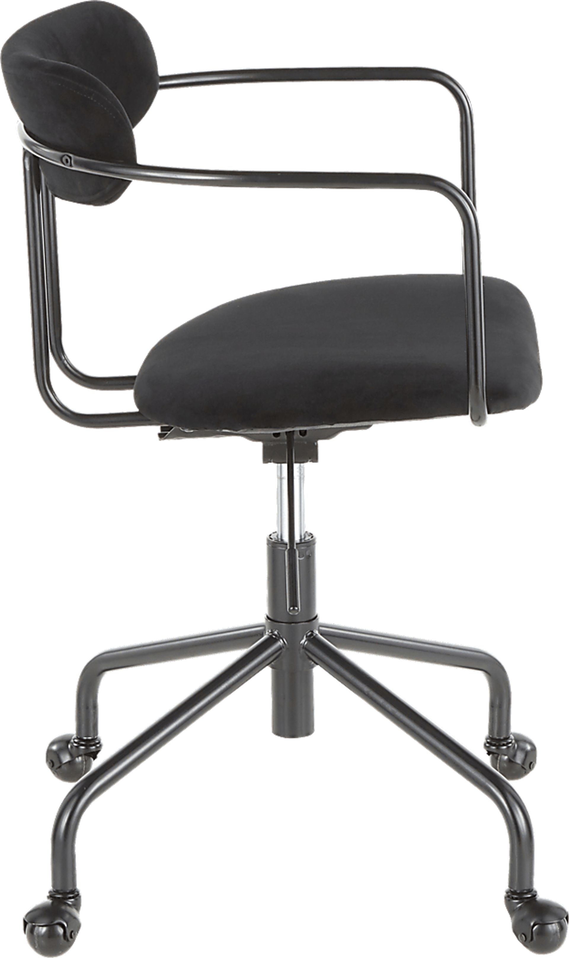 Vessier Black Desk Chair - Image 2