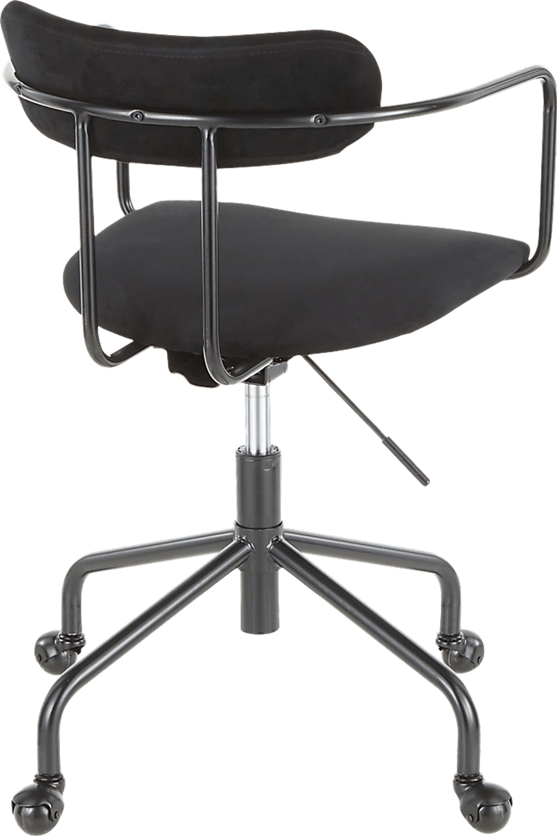 Vessier Black Desk Chair - Image 3