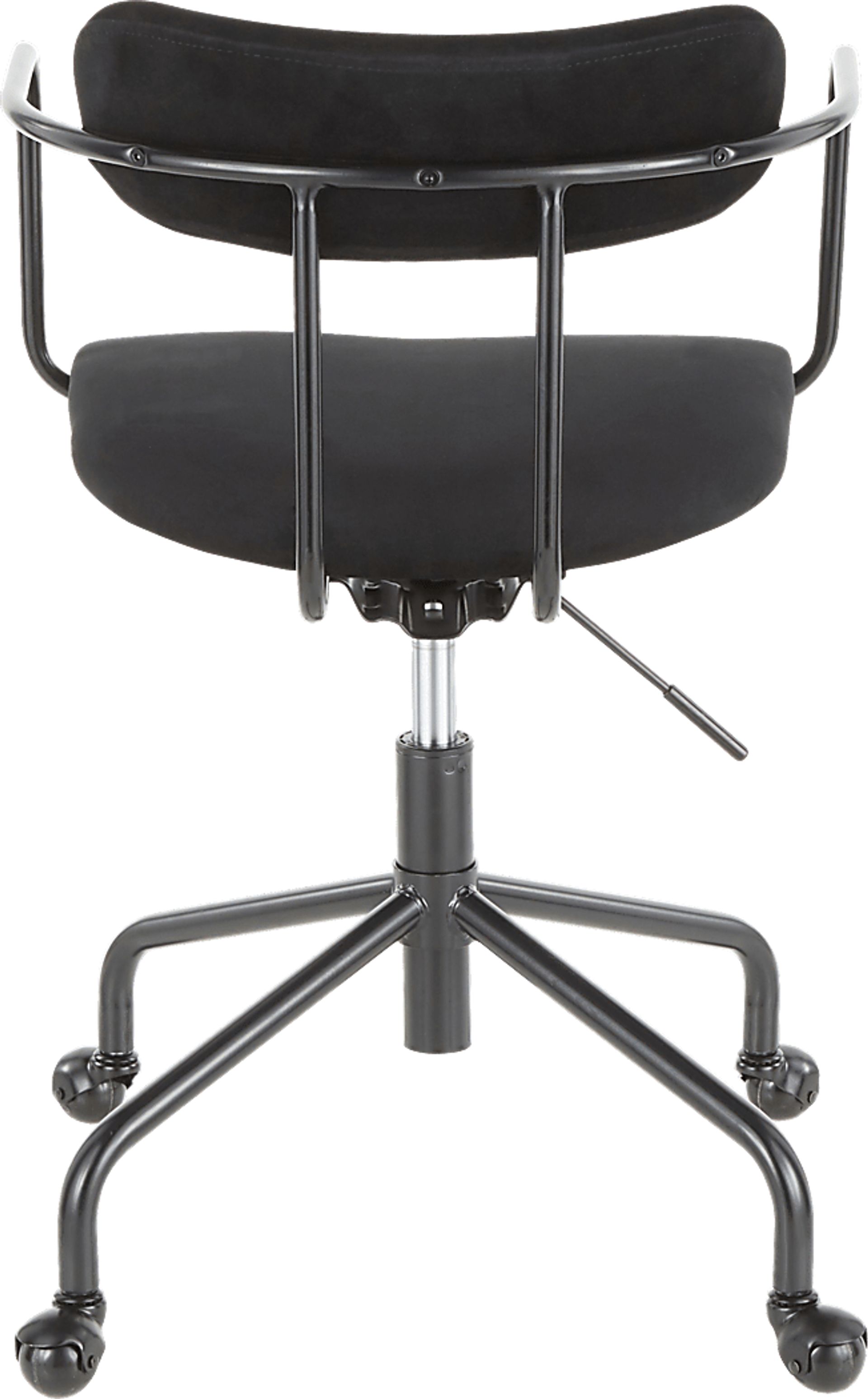 Vessier Black Desk Chair - Image 4