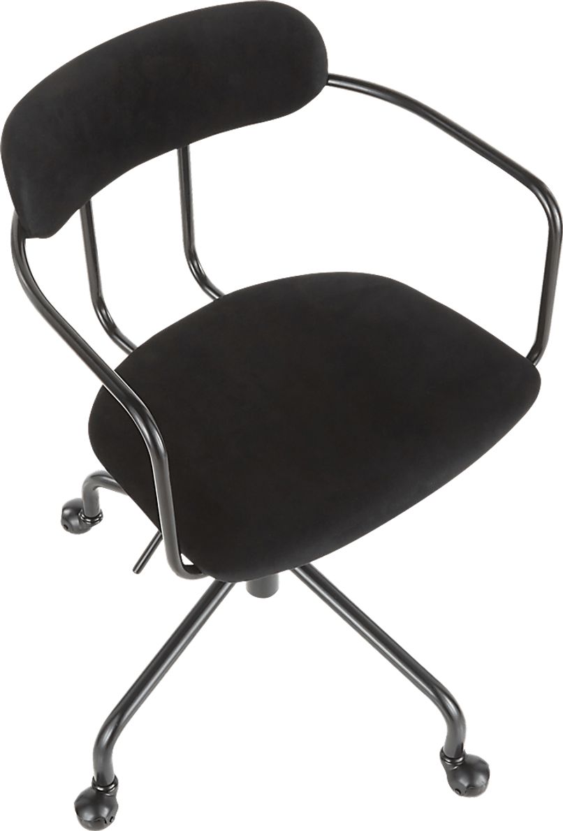 Vessier Black Desk Chair