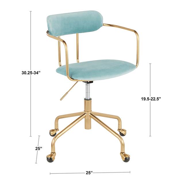 Vessier Black Desk Chair - Thumbnail - Image 9