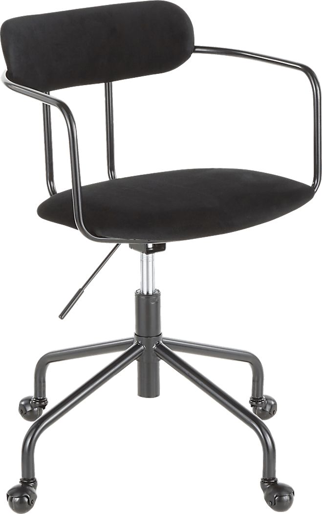 Vessier Black Desk Chair Rooms To Go