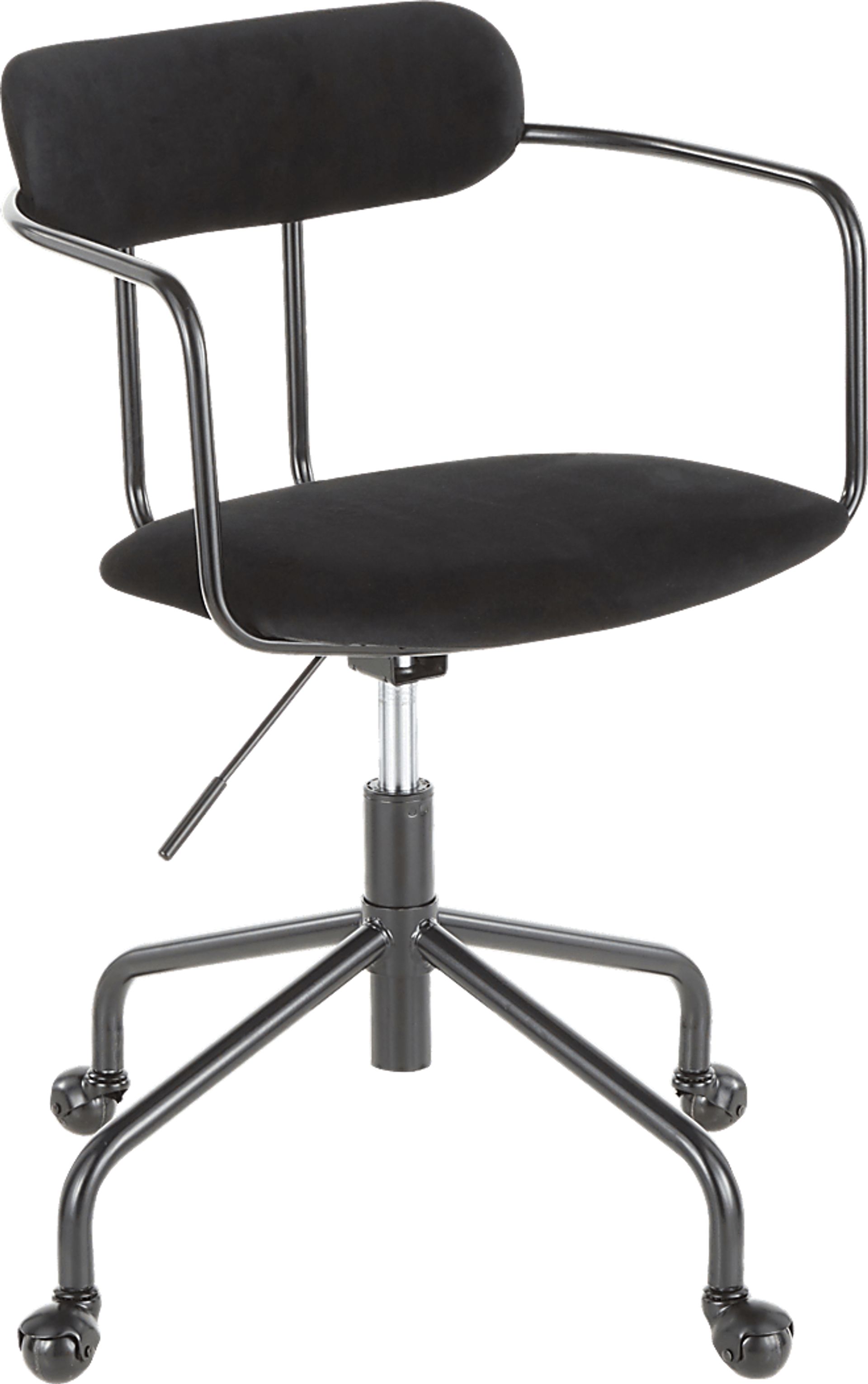 Vessier Black Desk Chair - Image 1